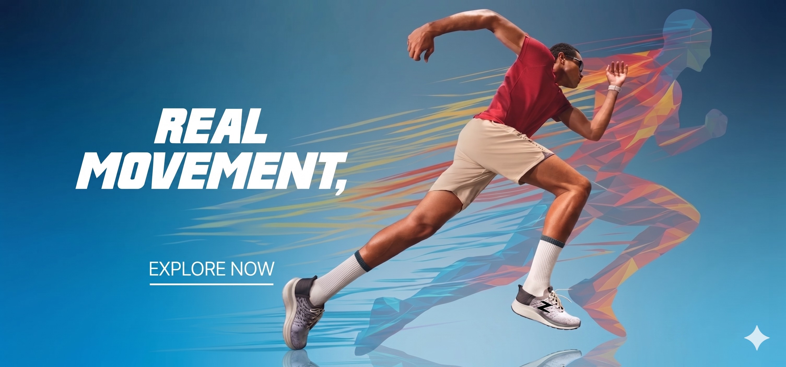 TENRUN real movement performance banner